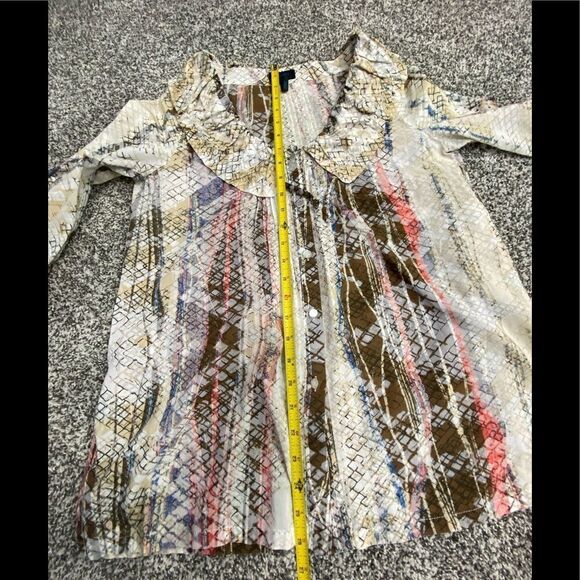 ESCADA SPORT - 100% COTTON SUMMERTIME BLOUSE. SIZE 38. EXCELLENT CONDITION !!B22 - Picture 8 of 16